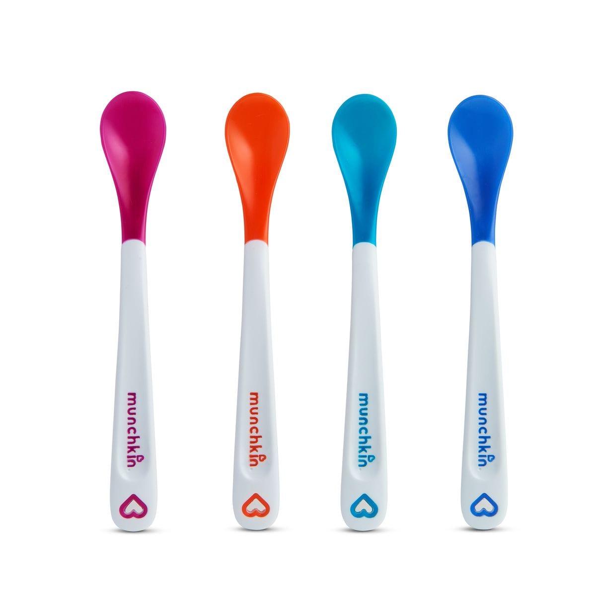 Munchkin White Hot Safety Spoons 4-Pack