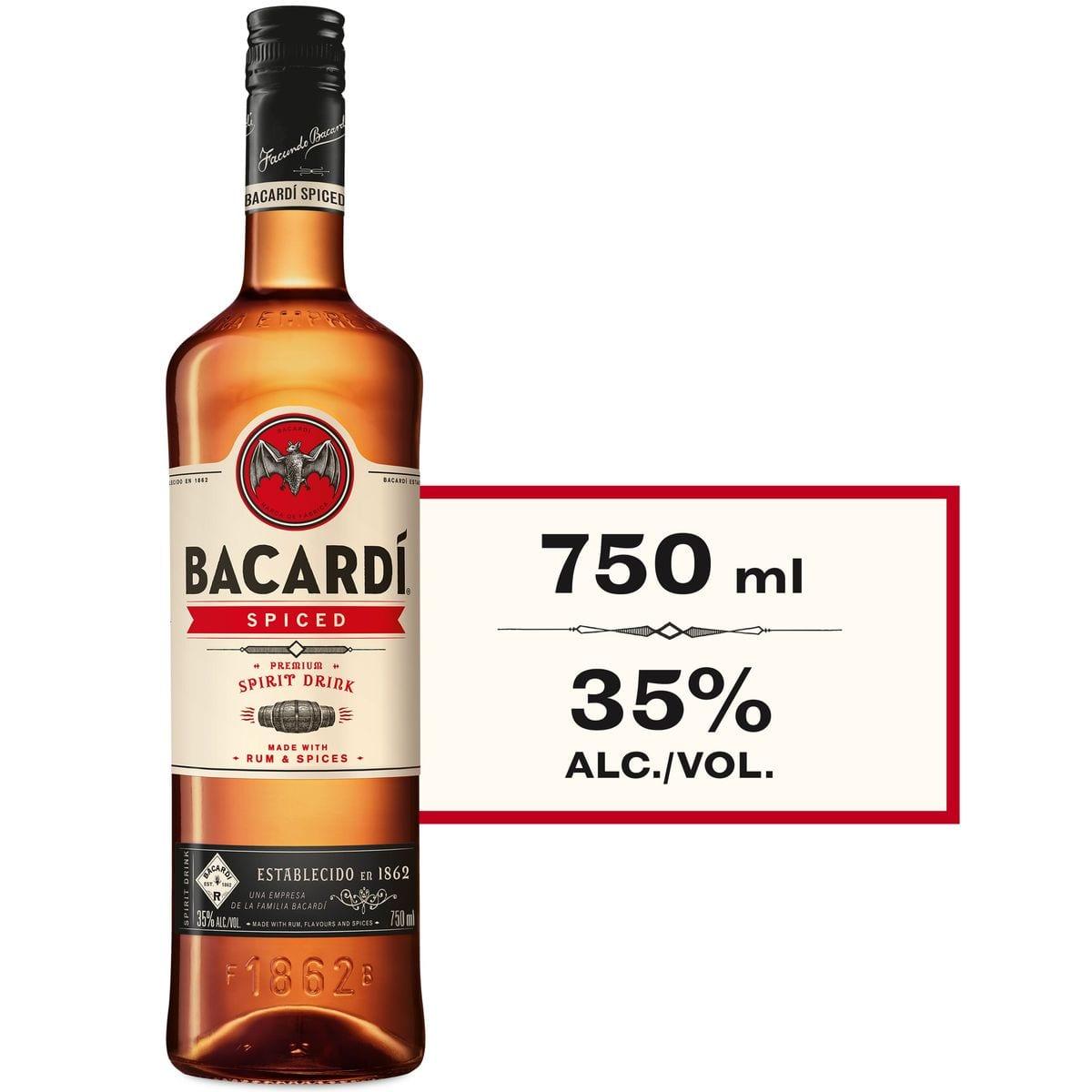 Bacardi Carta Blanca Rum 750ml
