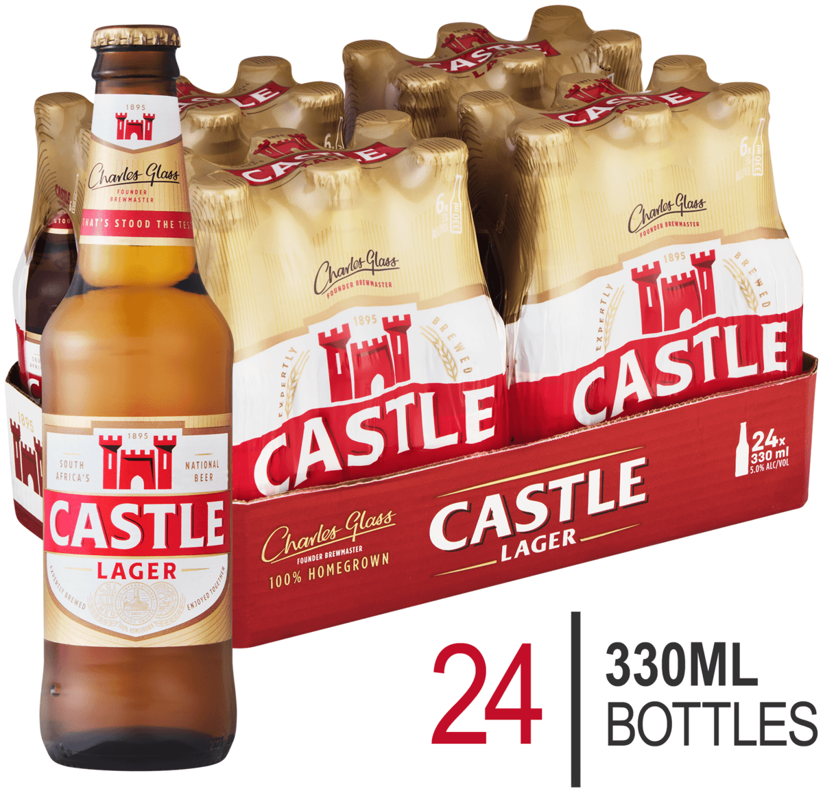 Castle Lager Quart 750ml