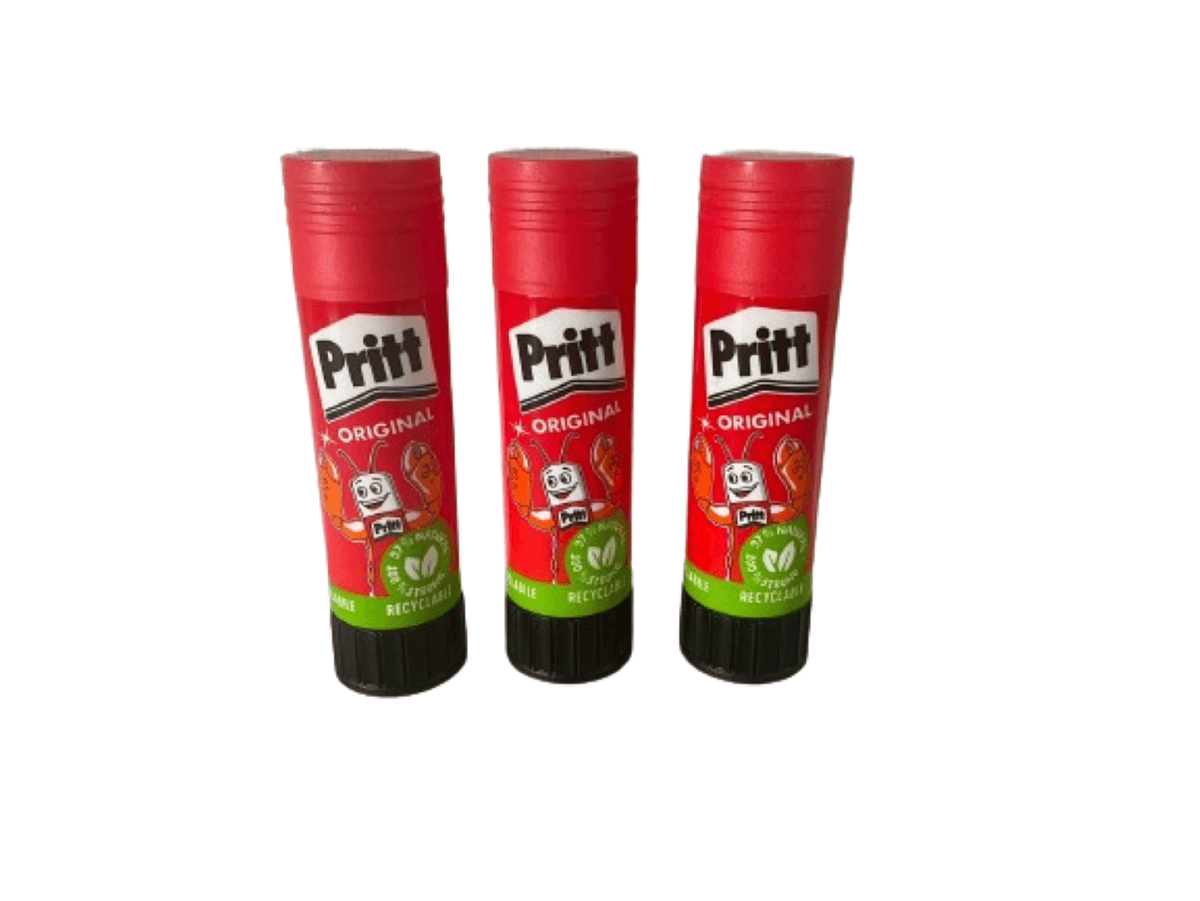 Pritt Glue Stick 43g 3-Pack