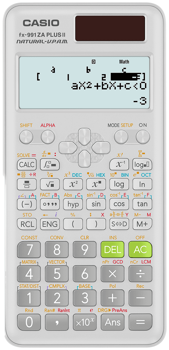 Casio FX-991ZA Plus Calculator