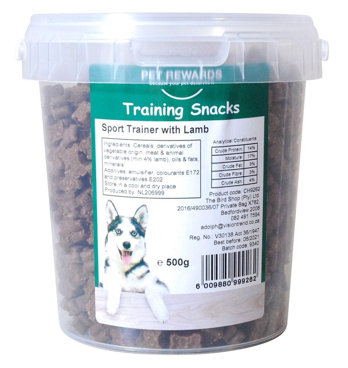 Montego Lamb Training Dog Treats 500g