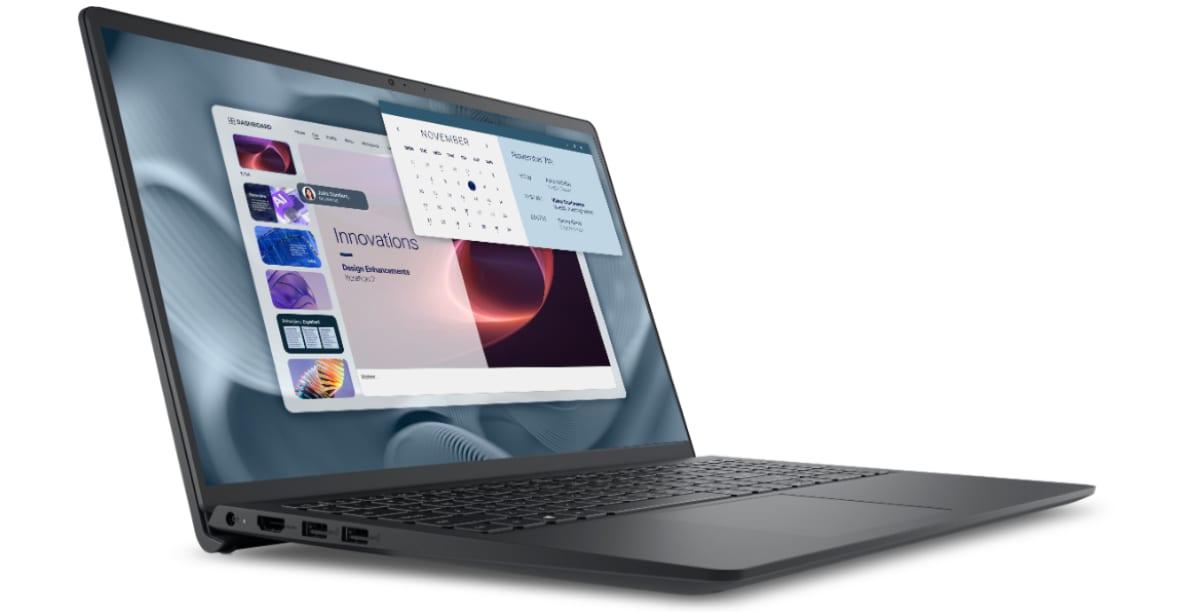 Dell 15 15.6-inch FHD Laptop - Intel Core 3 100U 512GB SSD 8GB RAM Win 11 H