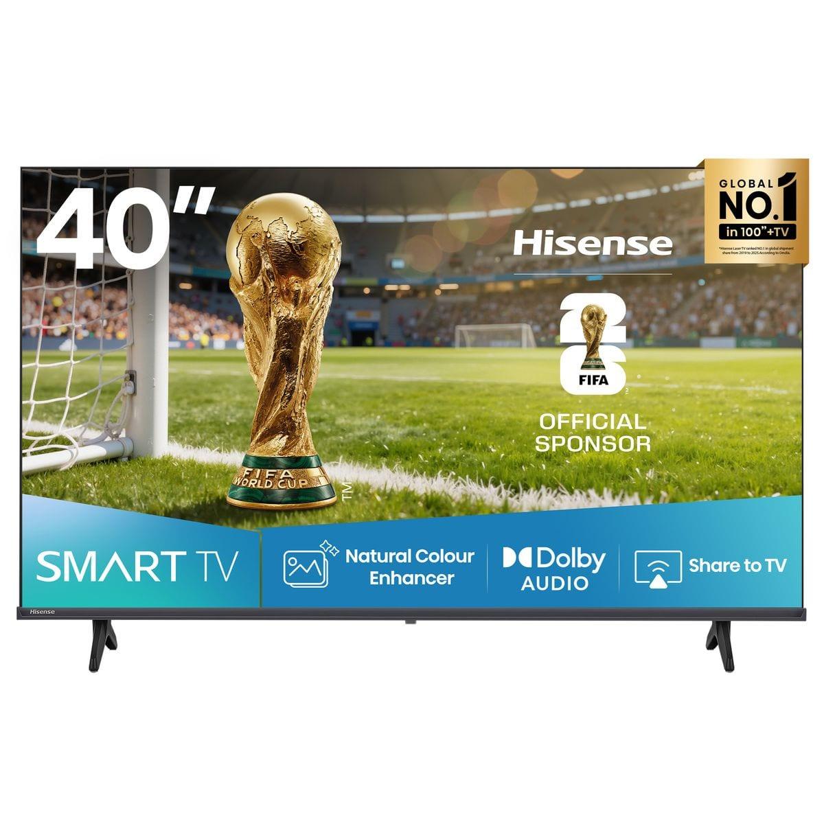 Hisense 40" A4Q FHD Smart TV with DTS-X & Dolby Audio