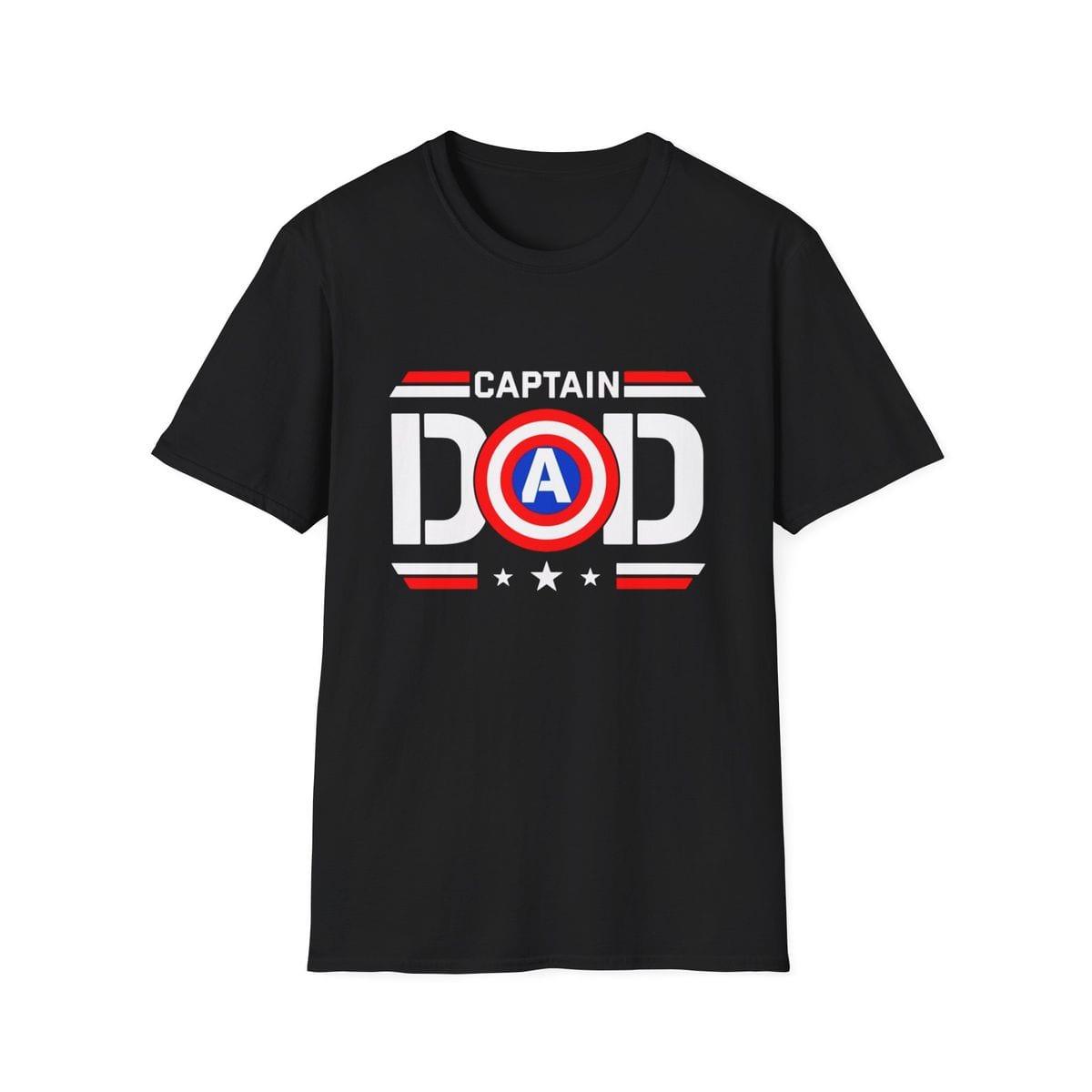 Captain Dad T-shirt for Men