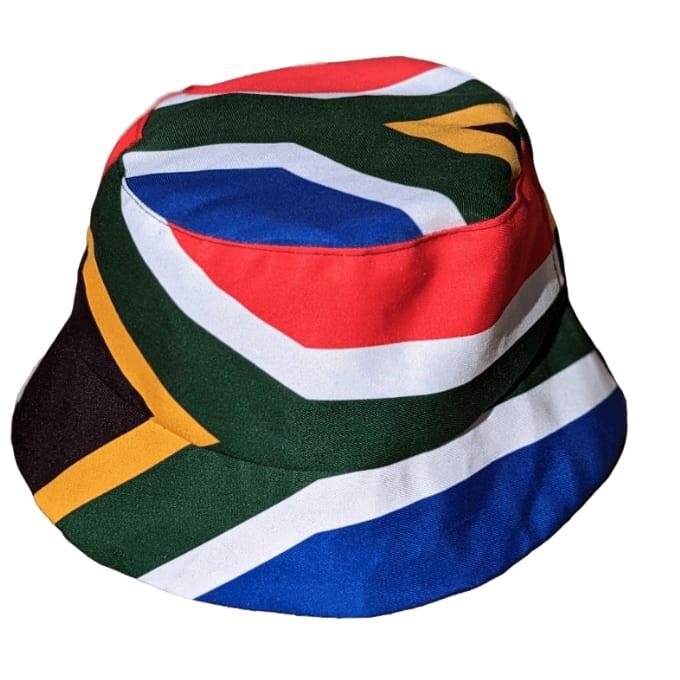 Proudly South African Flag Heritage Bucket Hat by Tribe Afrique