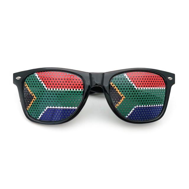 Unisex South African Flag Mirrored Sunglasses Sports Novelty Shades Gift