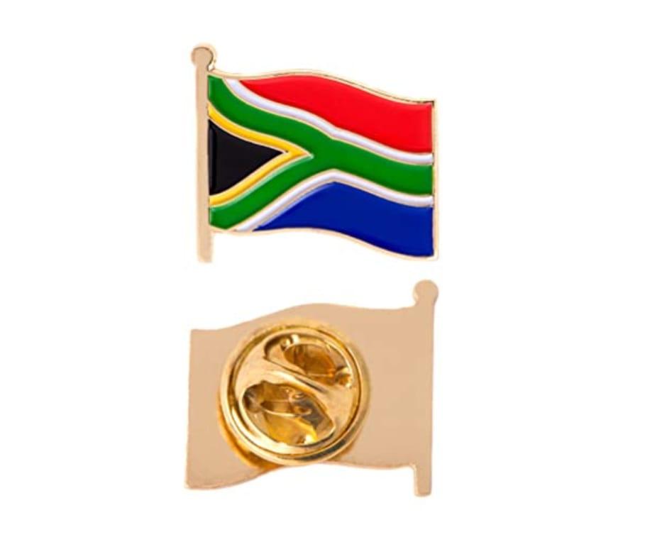 Novelty Gift South African Flag Lapel Pin Badge Souvenir